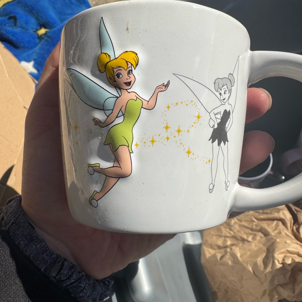 Disney Tinker Bell Mug - White and Green